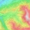 Aux Excoffonnières topographic map, elevation, terrain