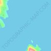 Thomas Bay topographic map, elevation, terrain
