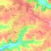 Assau topographic map, elevation, terrain