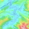 Oruña topographic map, elevation, terrain