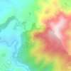 Gunung Putri topographic map, elevation, terrain