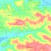 Cabeços topographic map, elevation, terrain