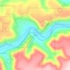 Grant topographic map, elevation, terrain