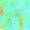 Dickhenagama topographic map, elevation, terrain