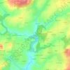 L'Étang Blanc topographic map, elevation, terrain