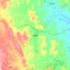 油麻镇 topographic map, elevation, terrain