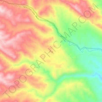Vargar topographic map, elevation, terrain