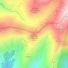 Canchillo Empinado topographic map, elevation, terrain