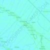 Kledung topographic map, elevation, terrain