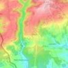 Roodt topographic map, elevation, terrain