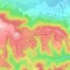 Mas Nouguier topographic map, elevation, terrain