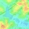 Veeranahalli topographic map, elevation, terrain
