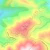 Winston Peak topographic map, elevation, terrain