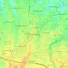 Pasar Kemis topographic map, elevation, terrain