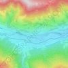 Sankt Georgen ob Murau topographic map, elevation, terrain