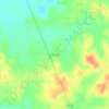 Bethsaida topographic map, elevation, terrain