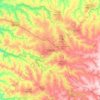 Toledo topographic map, elevation, terrain