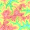Cianorte topographic map, elevation, terrain