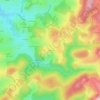 Avaux topographic map, elevation, terrain