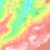 Tota topographic map, elevation, terrain