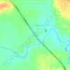 Justiceburg topographic map, elevation, terrain