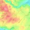 Virring topographic map, elevation, terrain