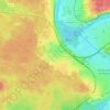 Bois Grillots topographic map, elevation, terrain