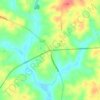 Cullen topographic map, elevation, terrain