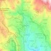 Ciudad de Lima topographic map, elevation, terrain