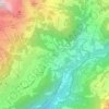 Cergnat topographic map, elevation, terrain