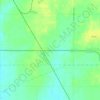 Kniveton topographic map, elevation, terrain