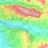 Lancha del Genil topographic map, elevation, terrain