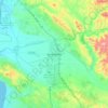 Santa Maria topographic map, elevation, terrain