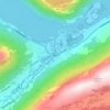 Lom topographic map, elevation, terrain