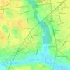 Ivey Hall topographic map, elevation, terrain