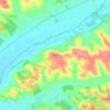 Esmes topographic map, elevation, terrain