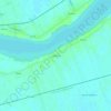 Vacherie topographic map, elevation, terrain