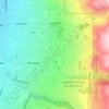 Lago Vista Circle topographic map, elevation, terrain