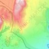 Aamra topographic map, elevation, terrain