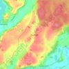 Ramleje topographic map, elevation, terrain