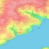 Kérézoun topographic map, elevation, terrain