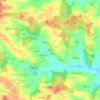 Utting topographic map, elevation, terrain