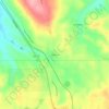 Protection topographic map, elevation, terrain