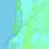 Pantai Remis topographic map, elevation, terrain