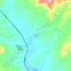 Romeralcillo Bajo topographic map, elevation, terrain