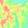 Fallsburg topographic map, elevation, terrain