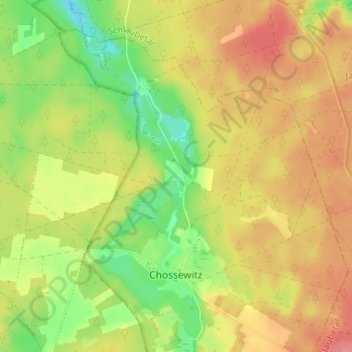 Klingemühle topographic map, elevation, terrain