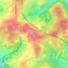 Kneiff topographic map, elevation, terrain
