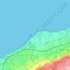 Riaci topographic map, elevation, terrain