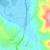 Beatrice topographic map, elevation, terrain